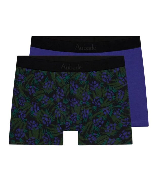 Aubade vyriški apatiniai 2vnt. XB58T/flower/one color