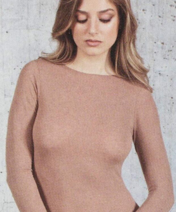 Mysublyme palaidinė ilgomis rankovėmis/tabacco