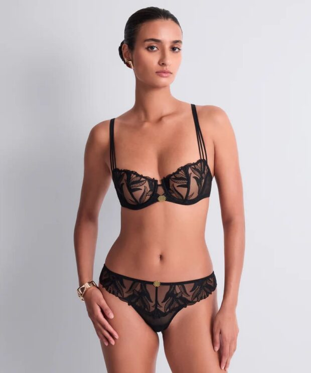Aubade Sweet Euphoria braziliškos kelnaitės 6B22/black