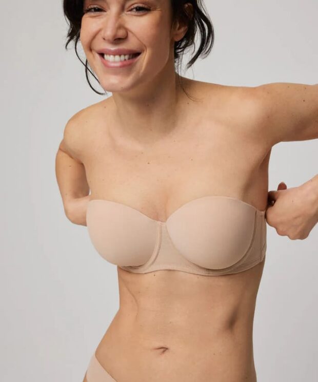 Ysabel Mora liemenėle be petnešų 10130/nude