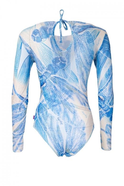 Vientisas maudymosi kostiumėlis zuma 26wb/mėlyna gamta ant kūno