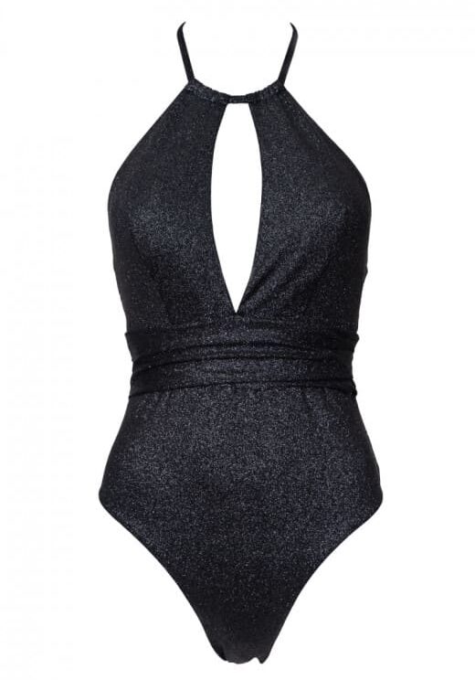 Vientisas maudymosi kostiumėlis jacy 26SK/black shiny