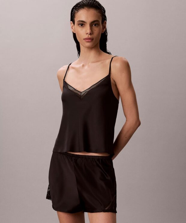 Calvin Klein palaidinė ant petnešėlių  LV00QS7670/UB1