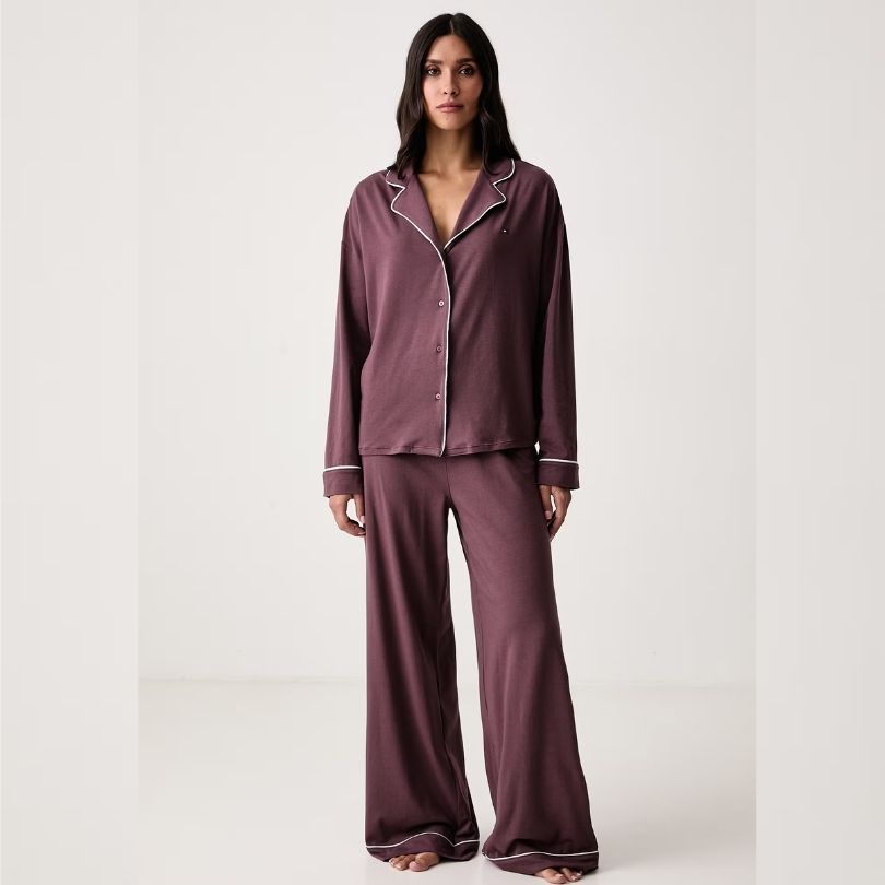 Tommy Hilfiger 2d.pižama UW0UW06690/GRO