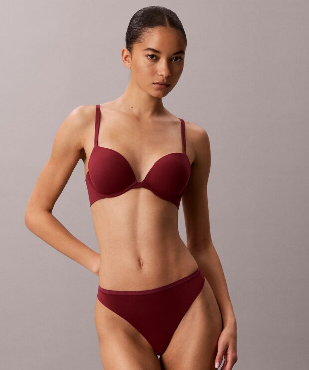 Calvin Klein push-up liemenėlė LV00QF7315/4GJ